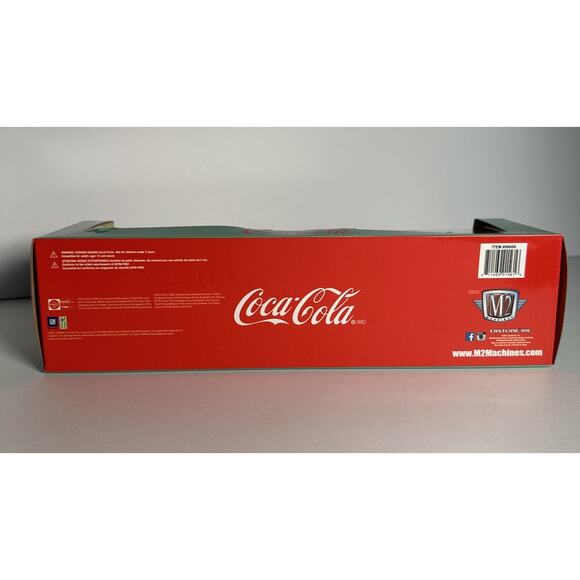 M2 Machines Auto Hauler TW11 COCA COLA 1958 CHEVY SPARTAN & 1955 BEL AIR GASSER - Picture 5 of 9